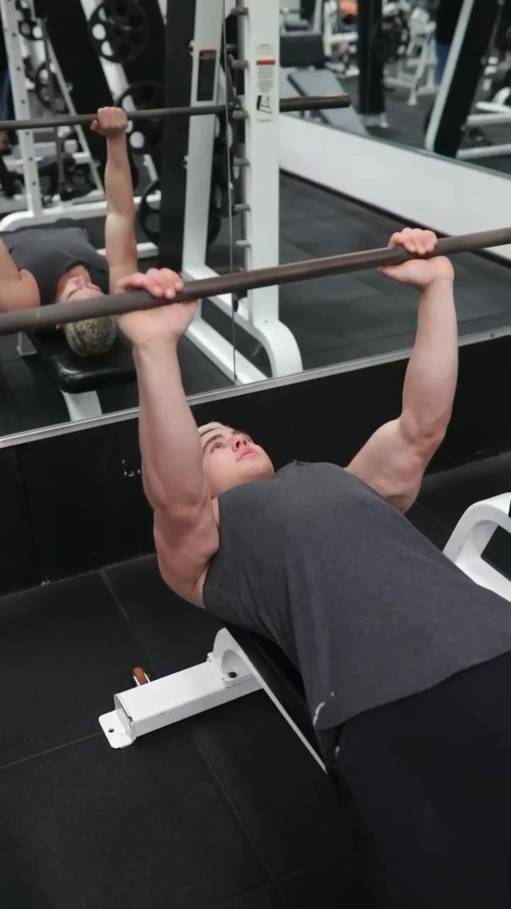 Push (chest focused) and Abs