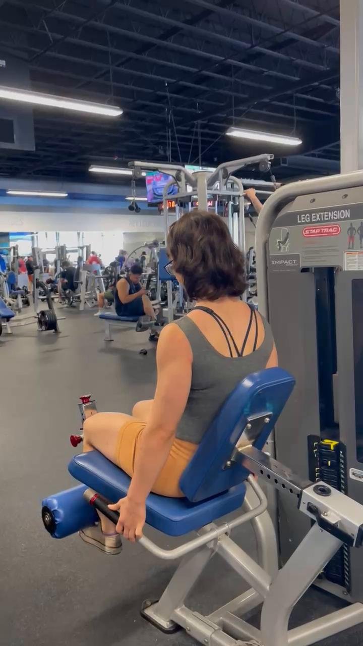Gym Glute & Quad Leg Day