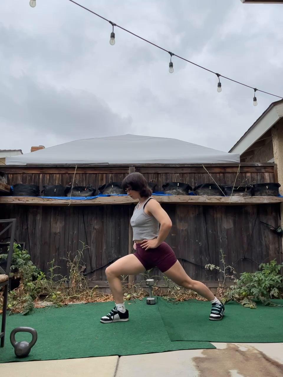 Dynamic lower stretches