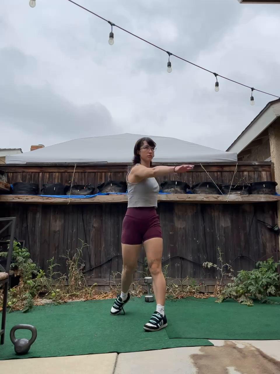 Back warmup stretches