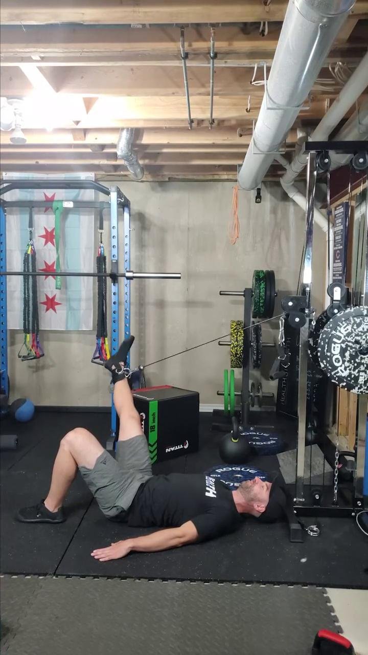 Cable Hip Flexion and Adduction