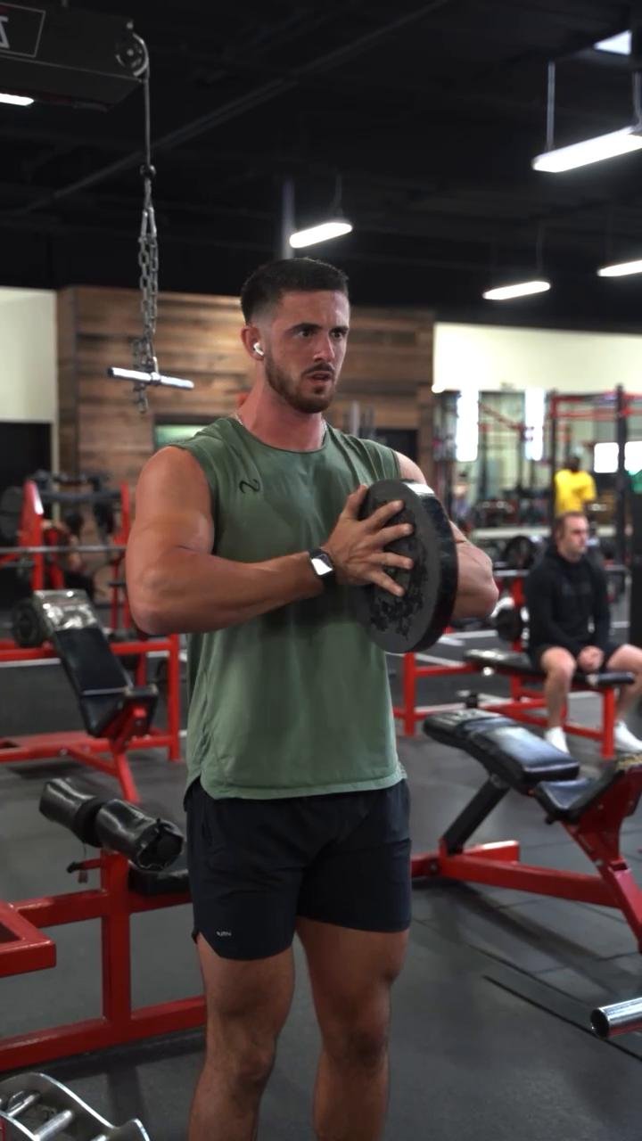 Chest/Shoulders/Triceps 🔥