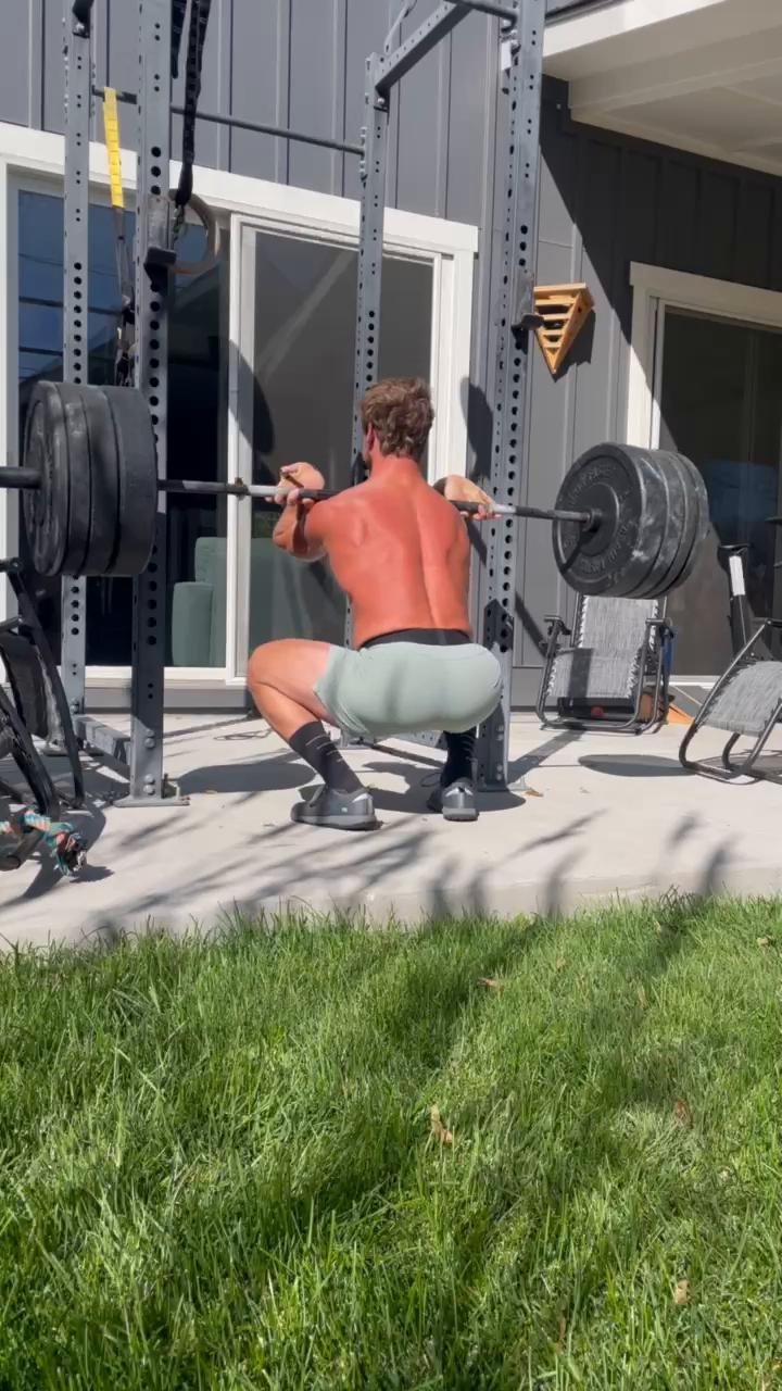 Squat Day + Fan Bike Anaerobic Conditioning!