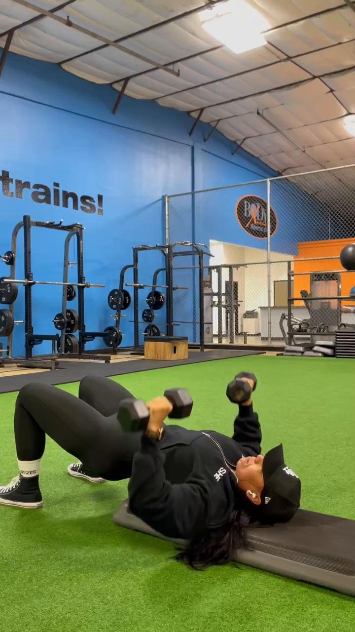 Upper Body (Push) + Core  + Cardio