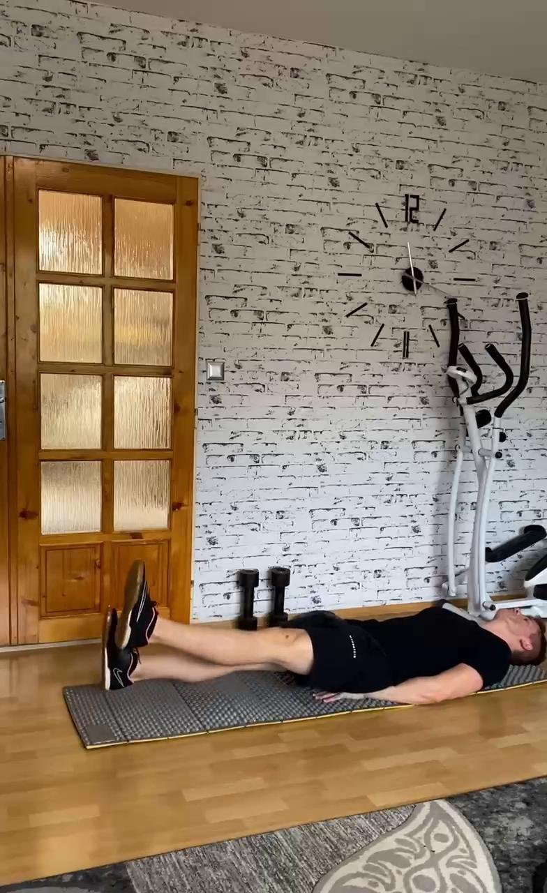 1 week - 3 day 
Back & HIIT & Abs