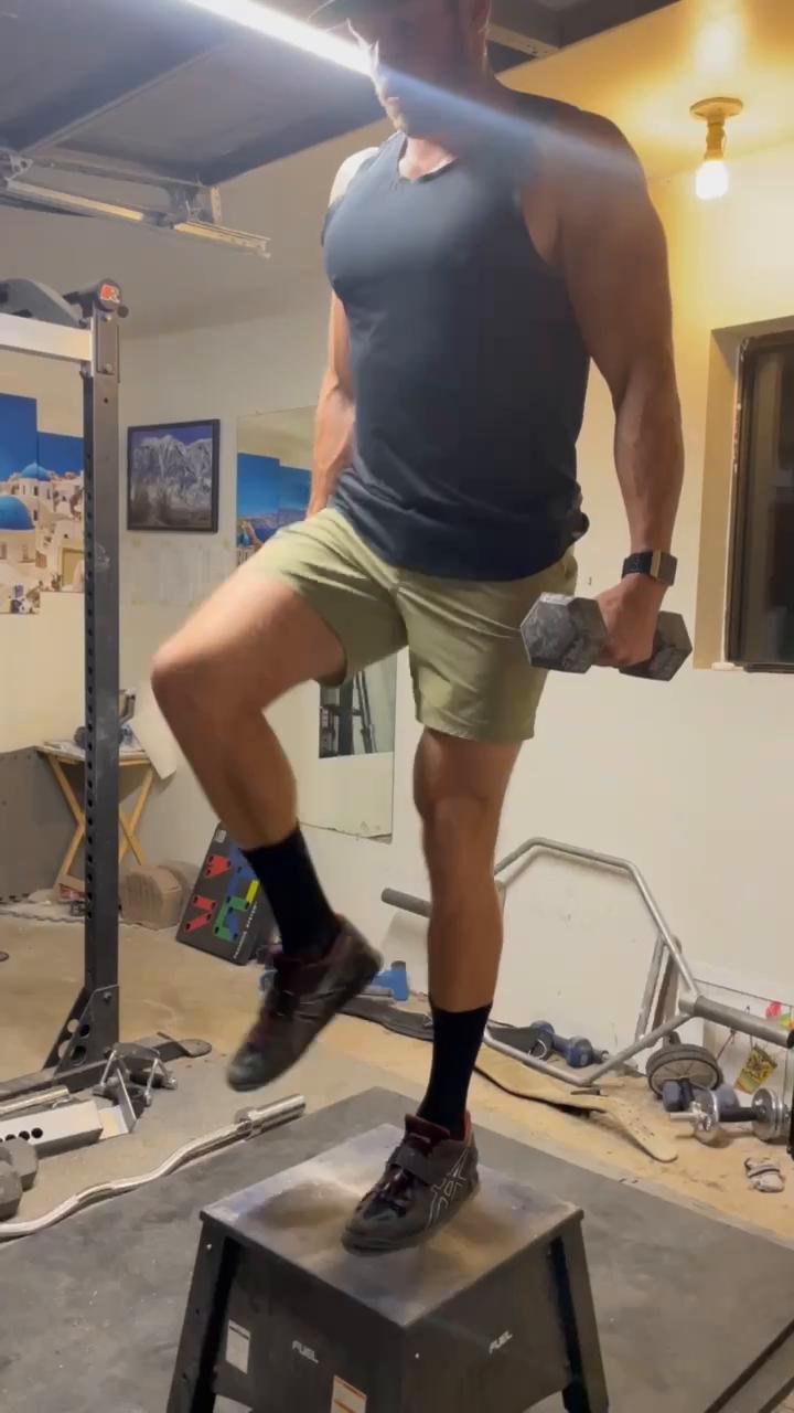 Lower body running weights