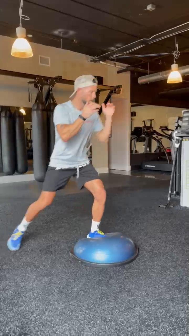 Bosu Ball Footwork Drills