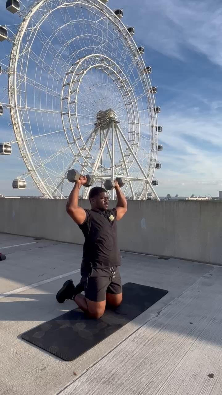 Fat BURNING leg and shoulder hiit workout