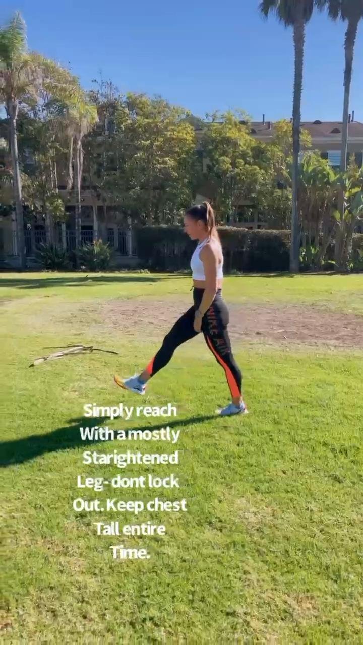 Pre-Run/Race Dynamic Stretching Routine