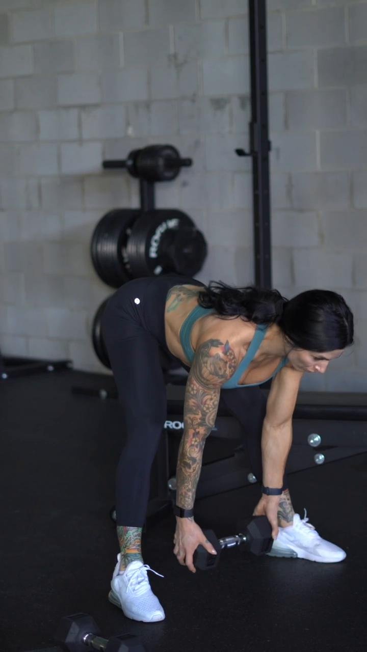 Wk 4 /Day 4 Full Body  // Dumbbells