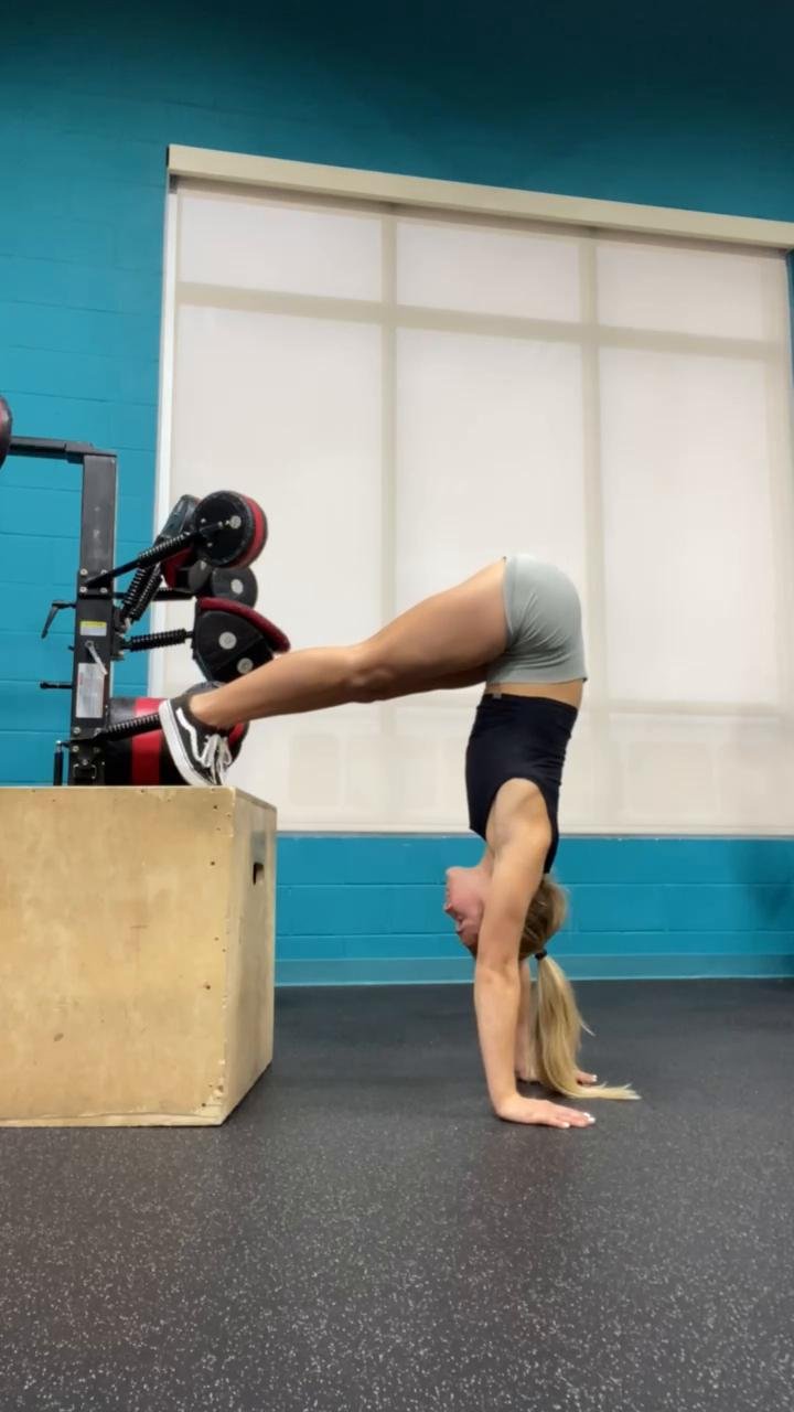 Getting comfortable upside down