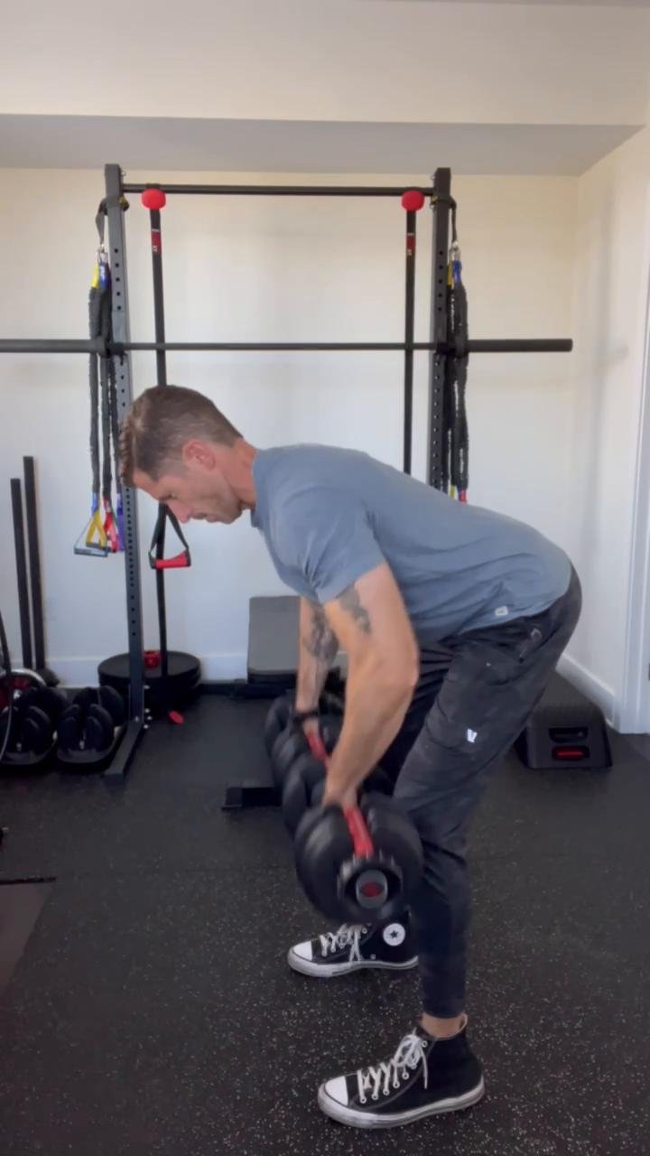 Wk 1/Day 2 - Upper Pull (Horizontal)/Lower Push