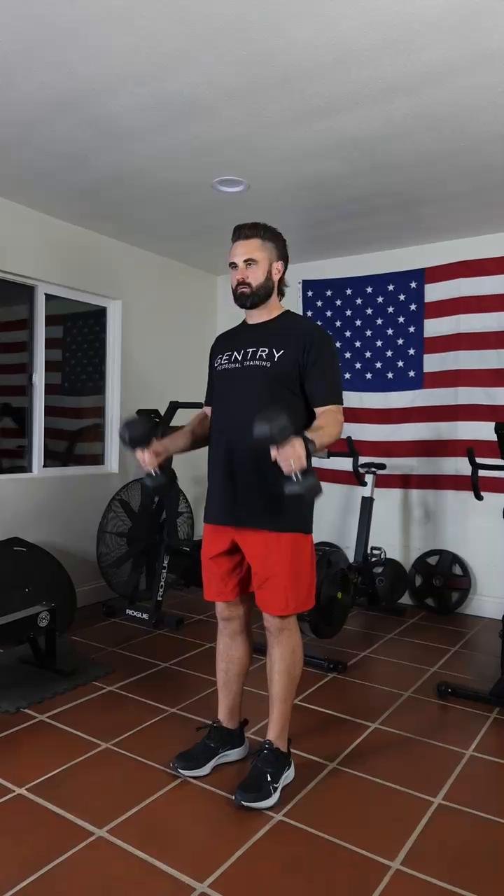 Full body w/ dumbbells