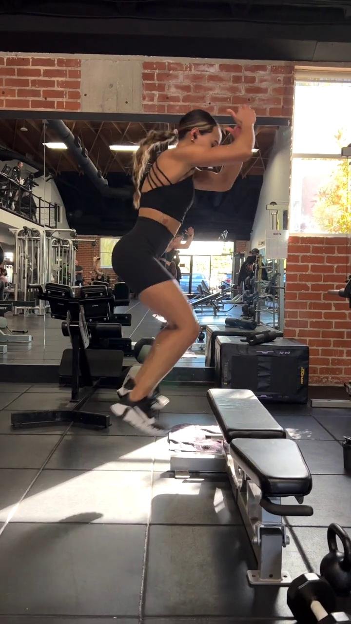 TOYA'S LOWER BODY HIIT WORKOUT [GYM]