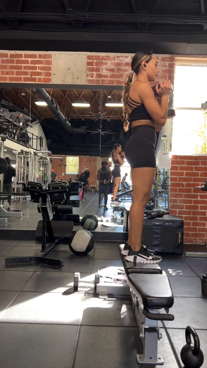 TOYA'S LOWER BODY HIIT WORKOUT [GYM]