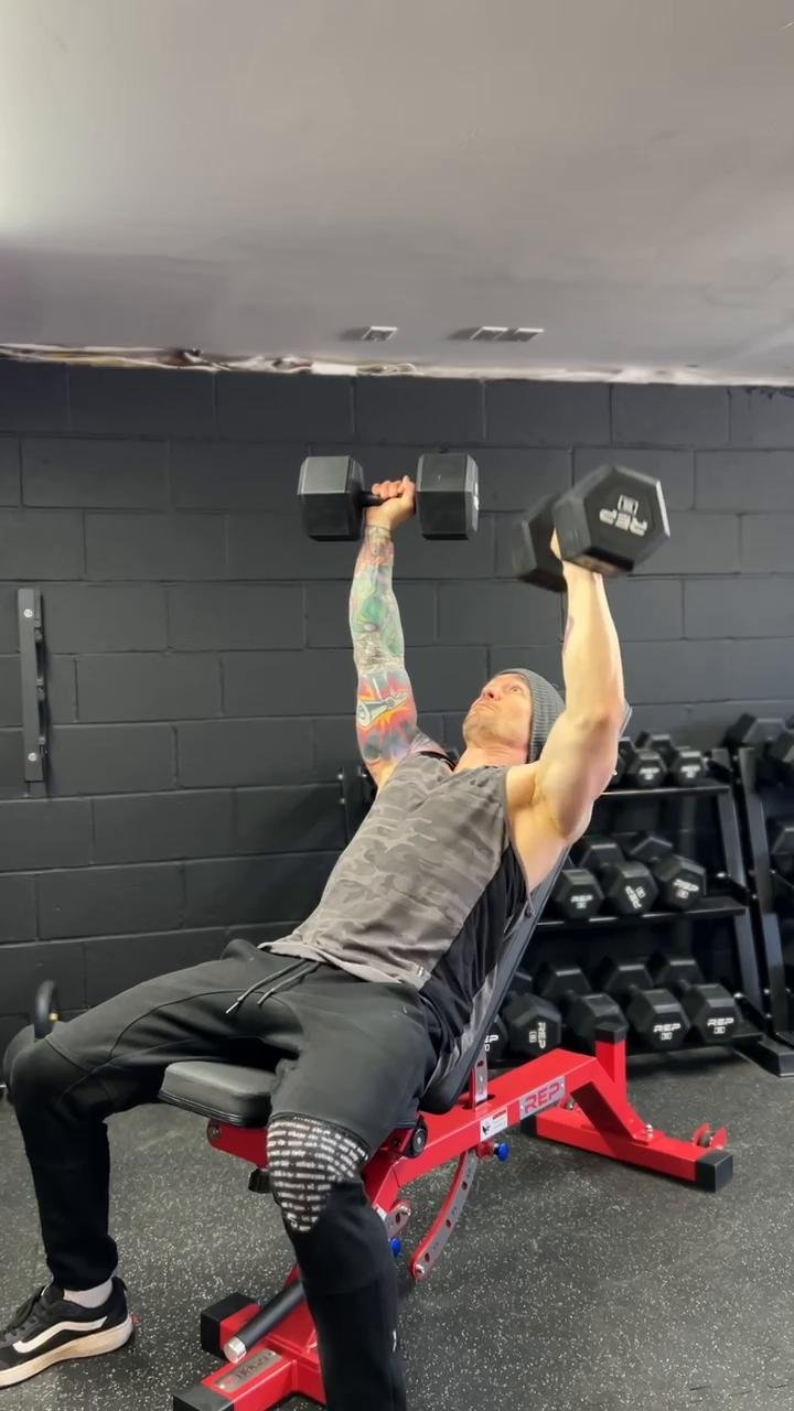 Dumbbell Workout: Upper Body Push / Pull Cirucit