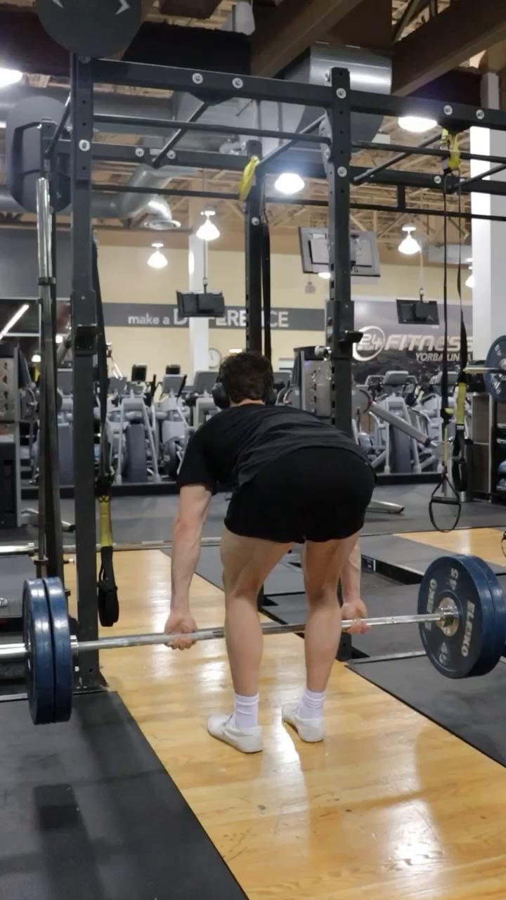 Leg day (hamstring/glute focused)