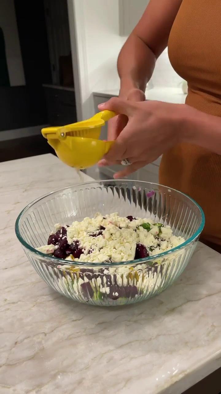 Beet & Couscous Salad + Chicken Marinade