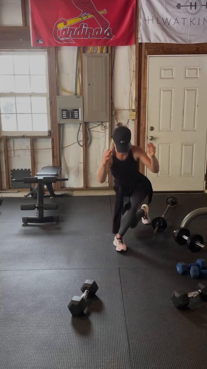 Lower body & Core (HIIT)
