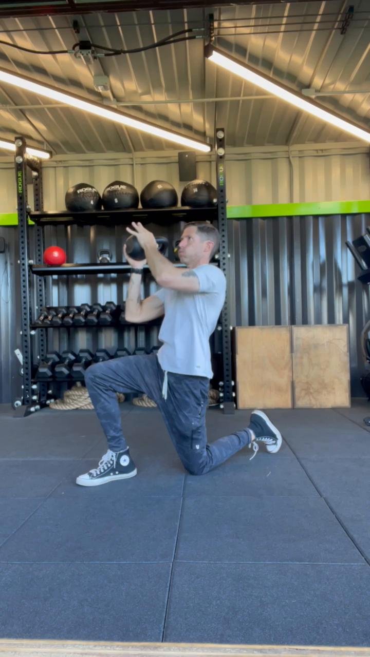 Double Kettlebell Ladder
