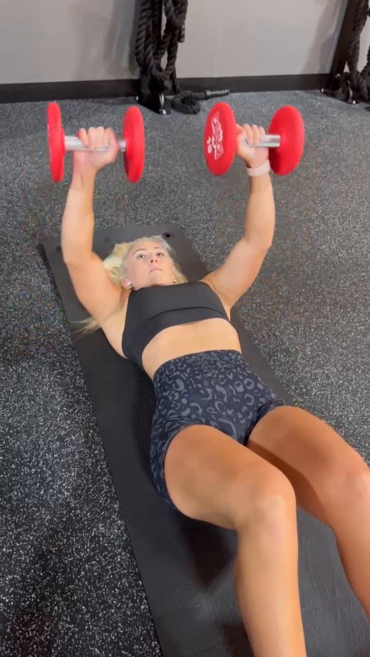 DUMBBELL ONLY: Chest, Shoulders, and Triceps