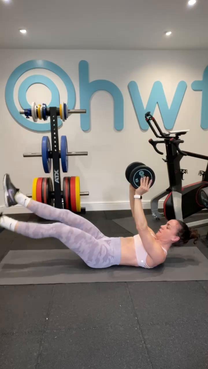 Dumbbell Only Ab Circuit