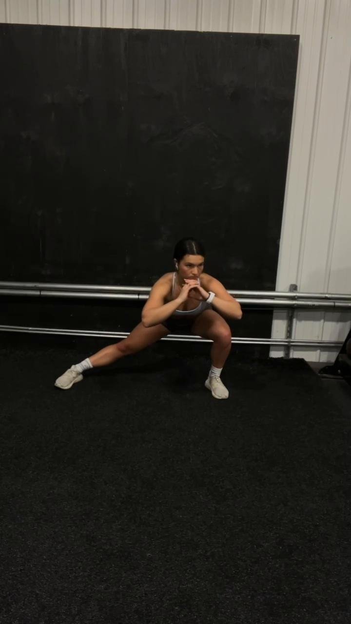Leg day warm up