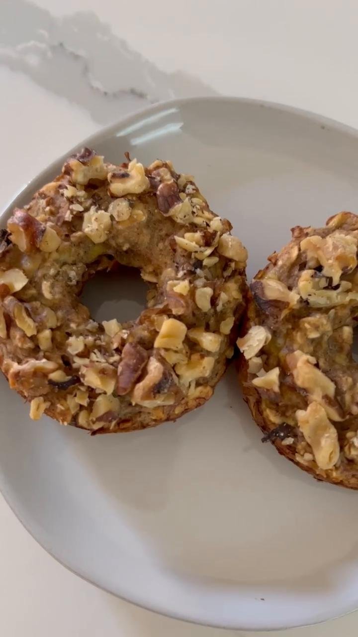 Banana Bread Donuts