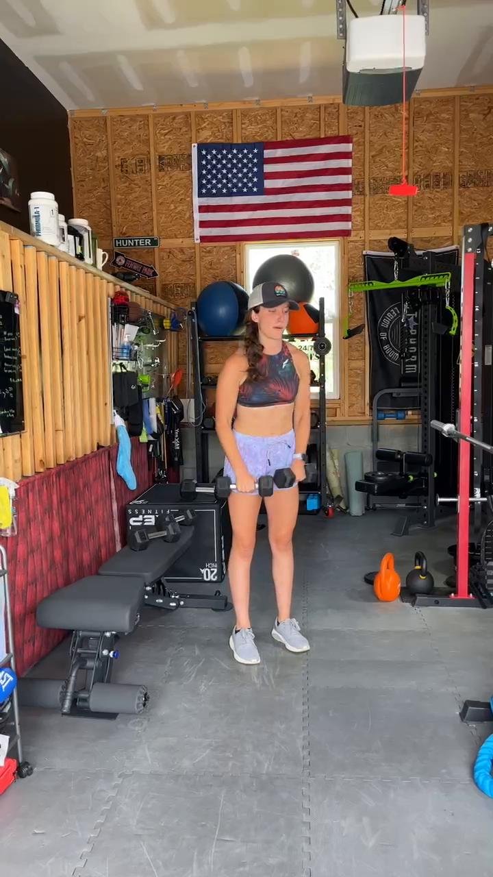 Upper body dumbbell
Week 1 & 3
