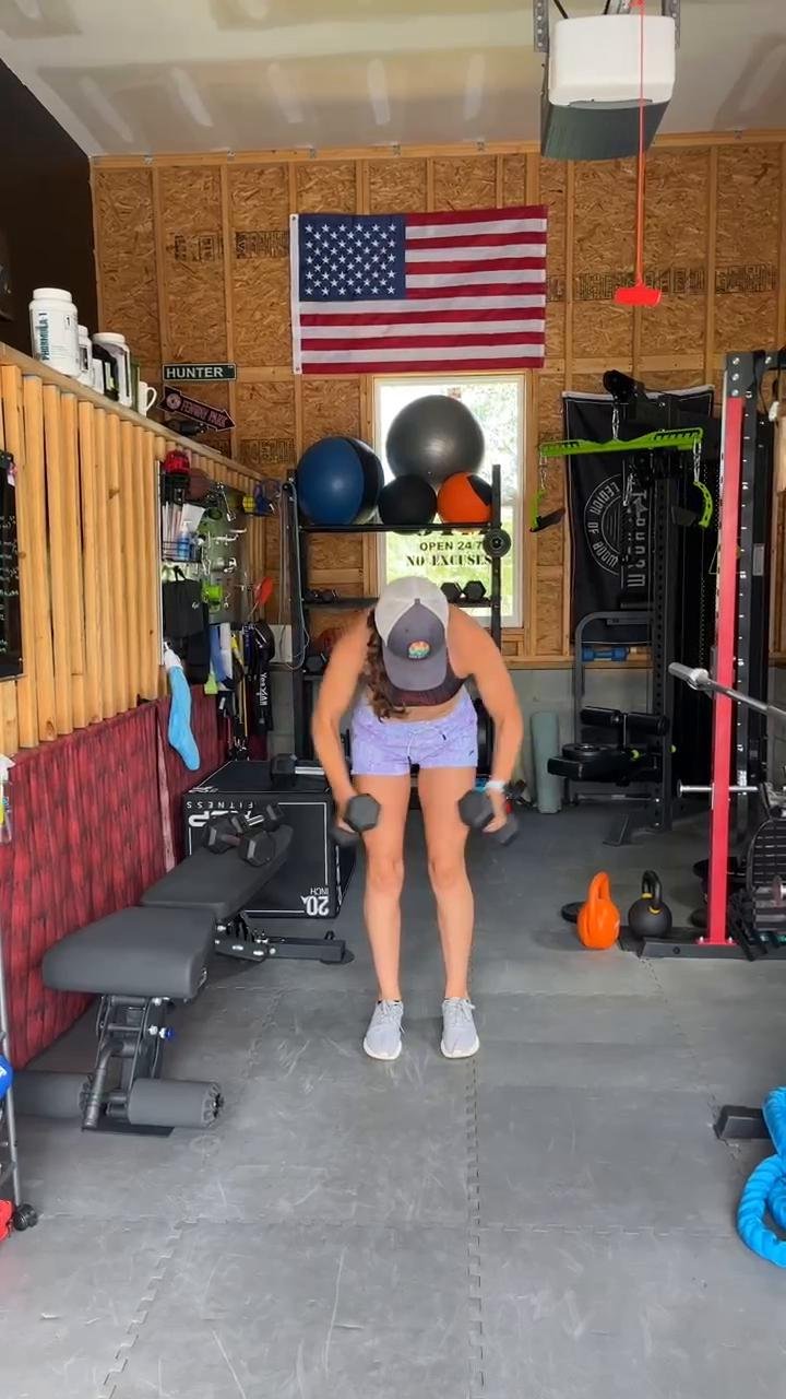 Upper body dumbbell
Week 1 & 3