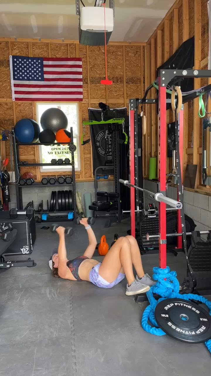 Upper body dumbbell
Week 1 & 3