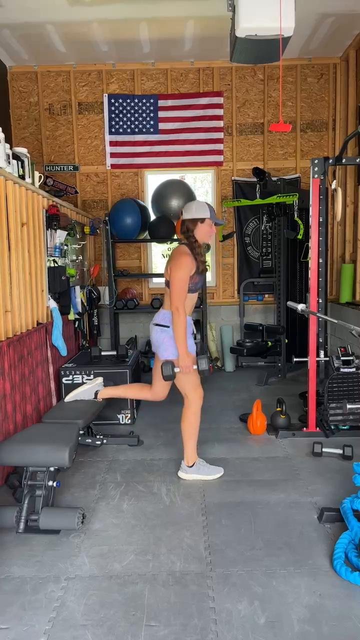 Dumbbell lower body
Week 1 & 3