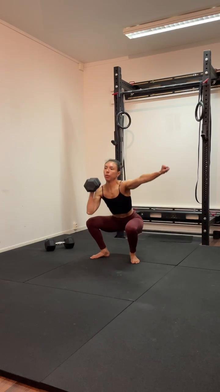 Quick Push and Squat (Own Pace)