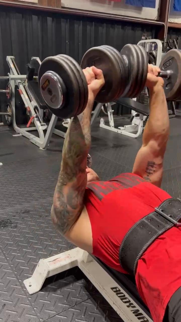 Chest & hint of tri’s