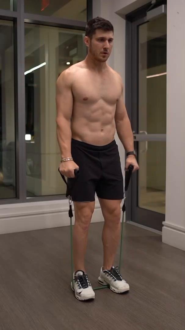 Chest/Tri Back/Bi + banded burnout