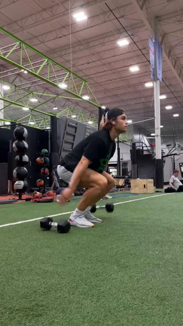 DB Jump Squat