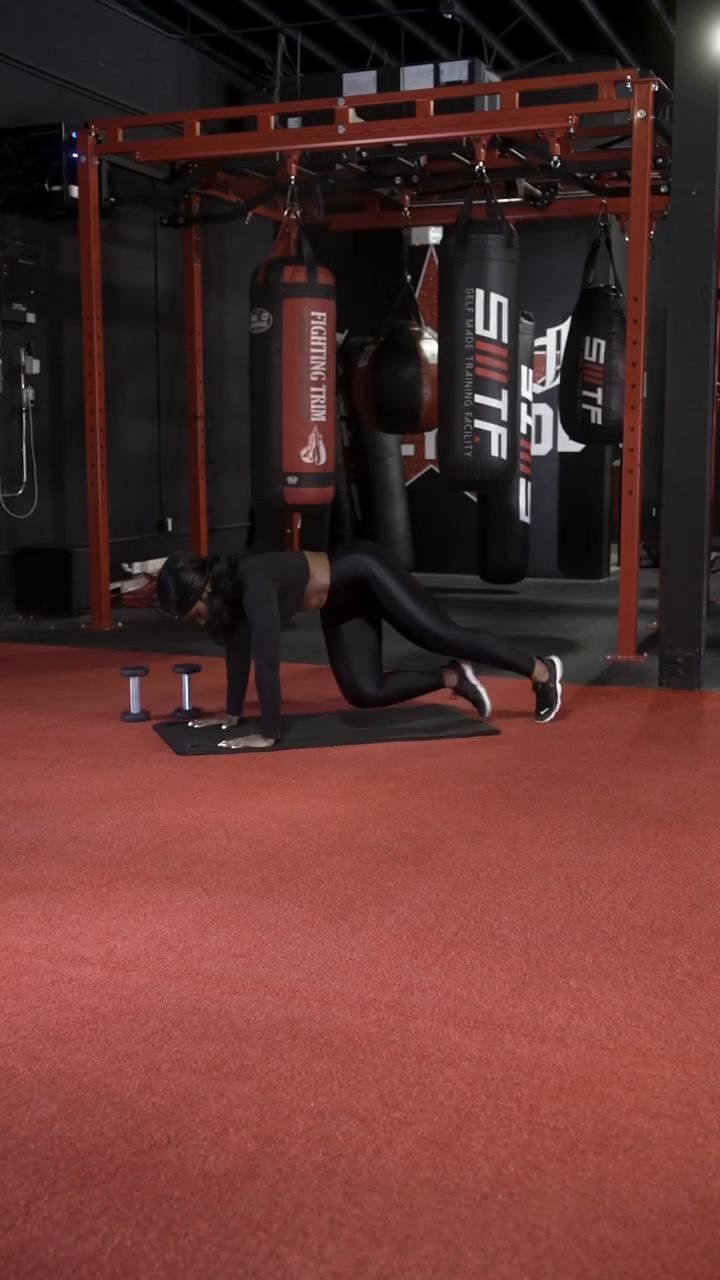 🏠 GLUTES + QUADS + ABS + CARDIO