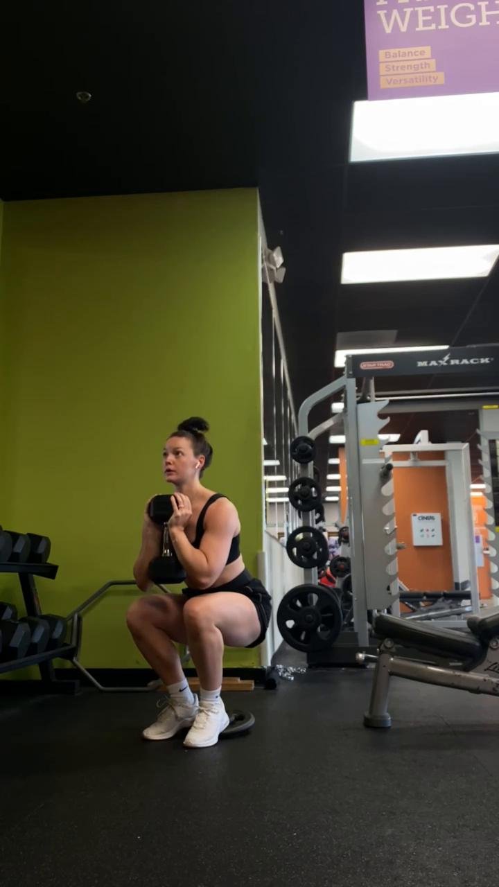 Wednesday: Glutes and Quads (Gym)