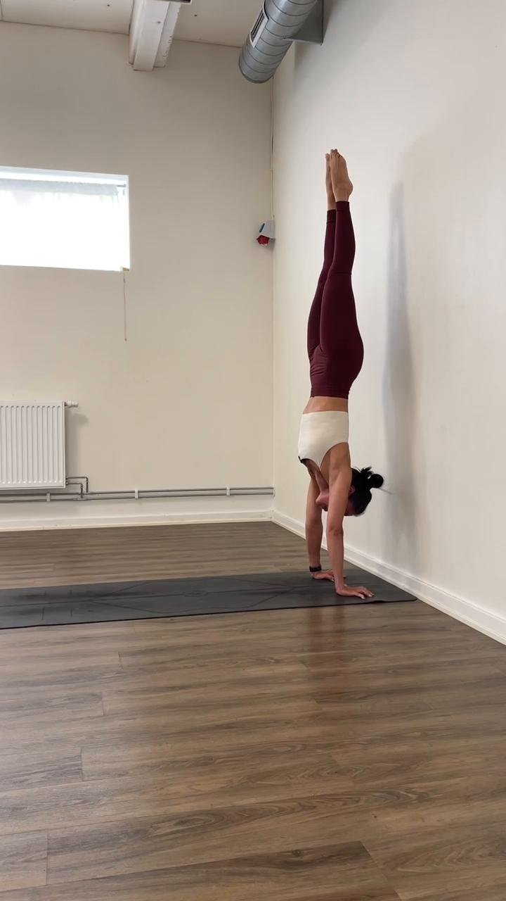Handstands Using the Wall