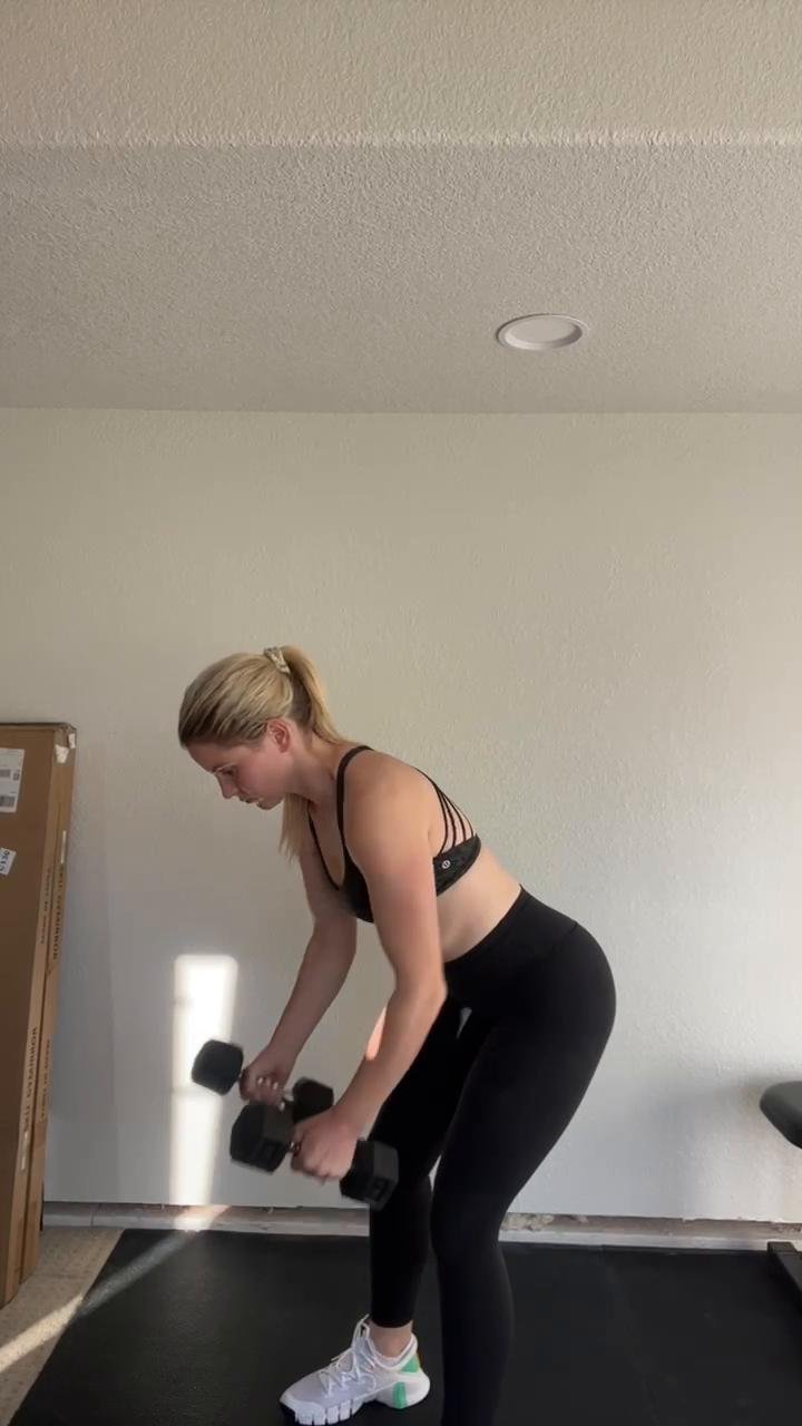 WEDNESDAY - Back & biceps