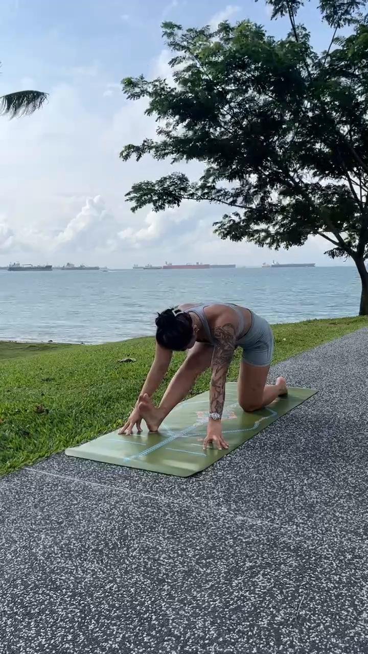 Front splits drills