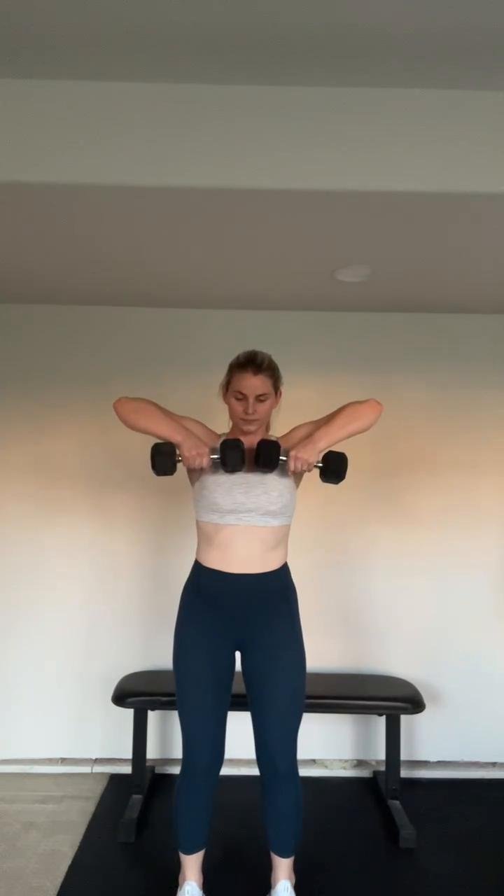 TUESDAY - chest, shoulders & triceps