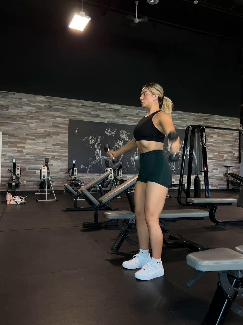 Week 1 Day 2 AT HOME - Chest + Shoulders + Triceps