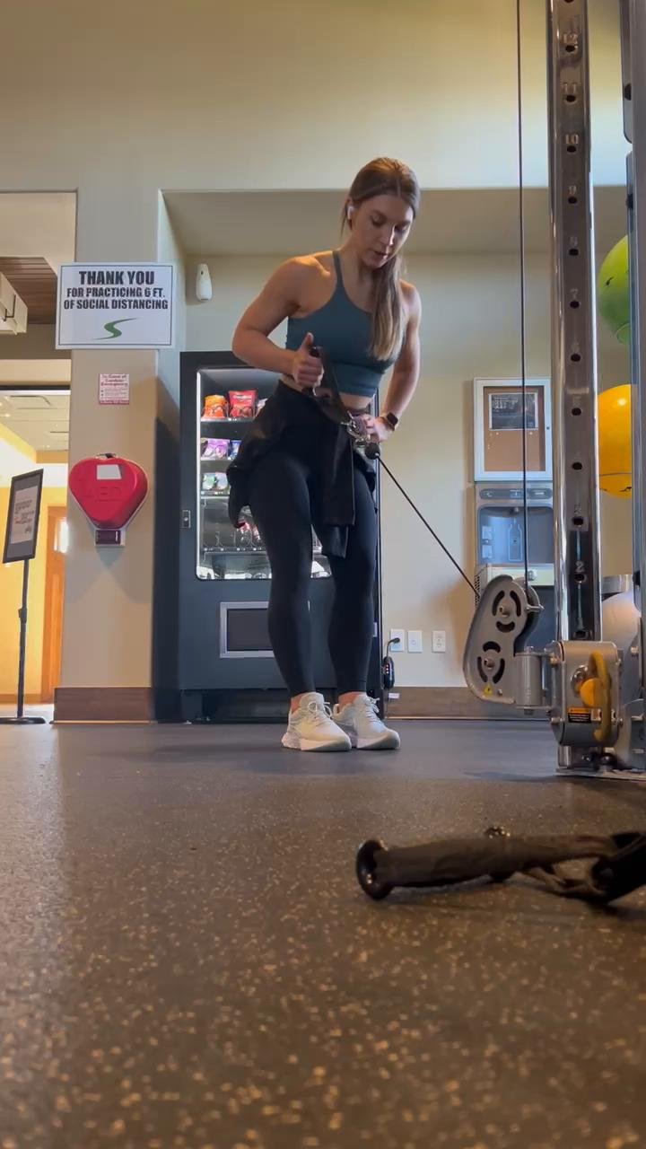 Back + Biceps + Cardio (Gym)