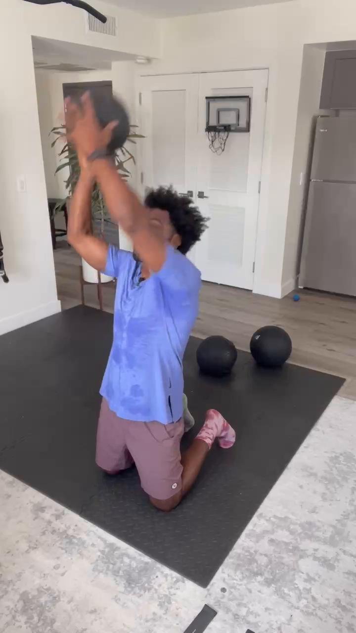 9/17/2022: Heavy Medicine Ball Athletic Work!!!