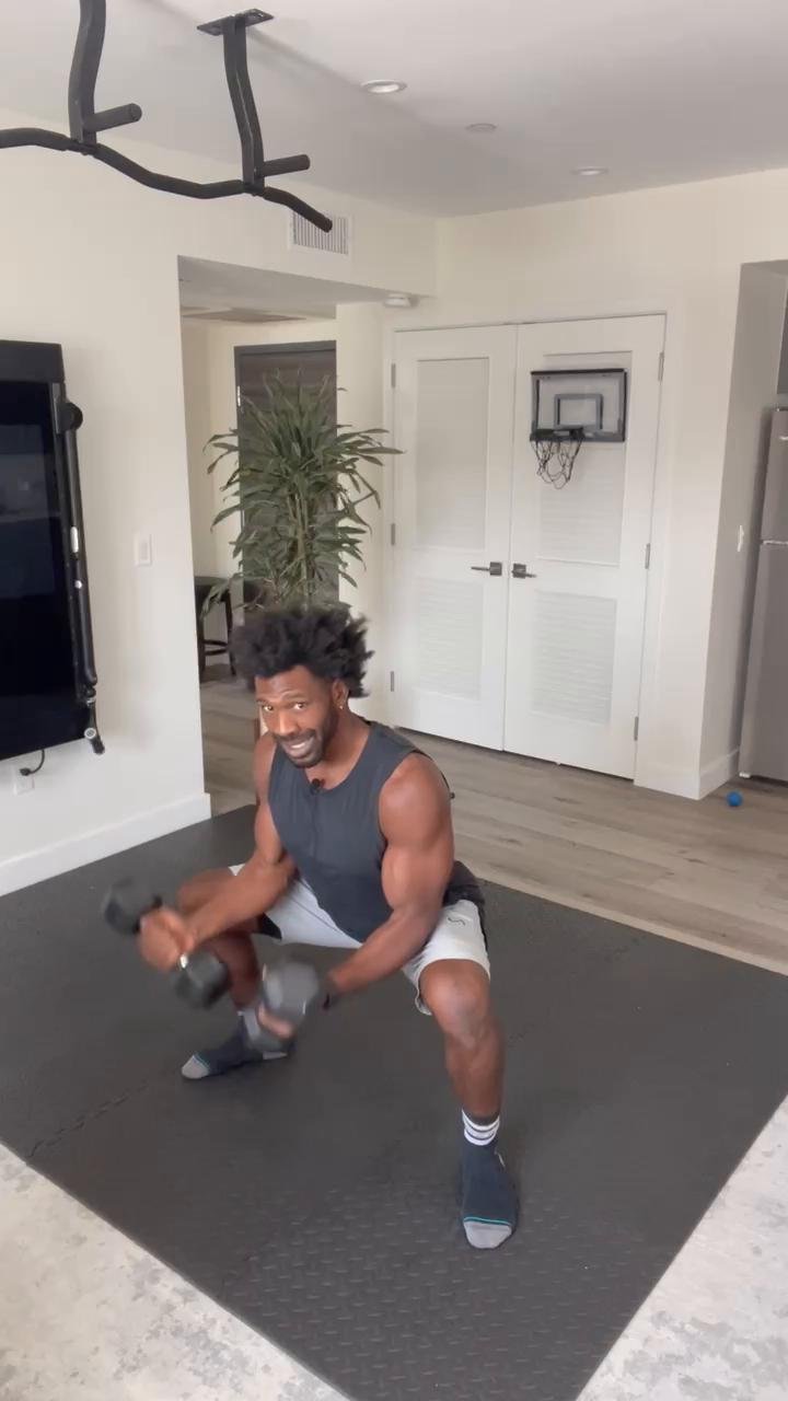 9/19/2022: Hanging core + Combo Dumbbells