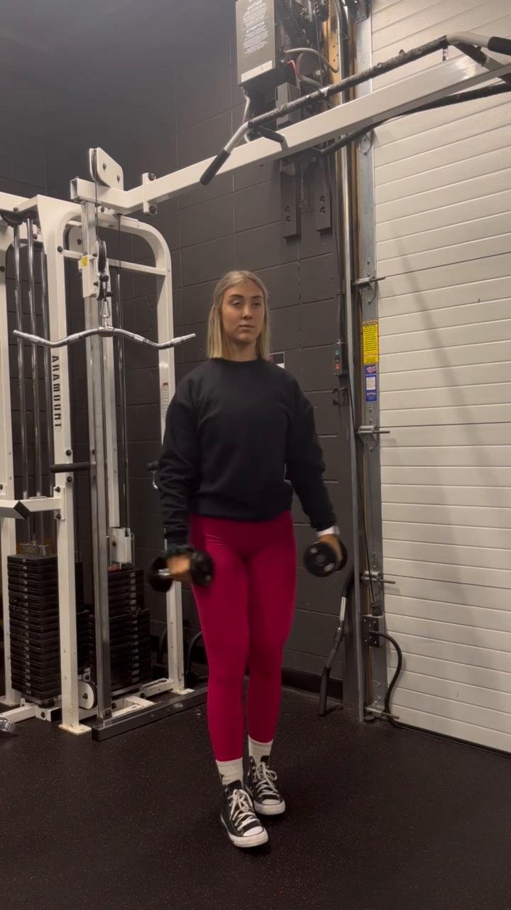 Upper body warmup!