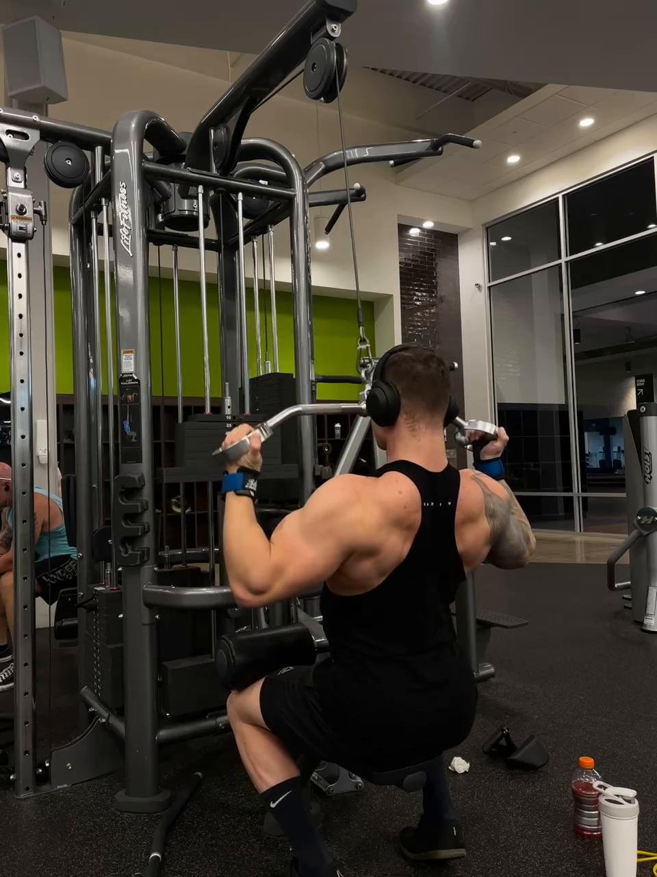 Back, Rear Delts, Calves (Week 1 Day 1)