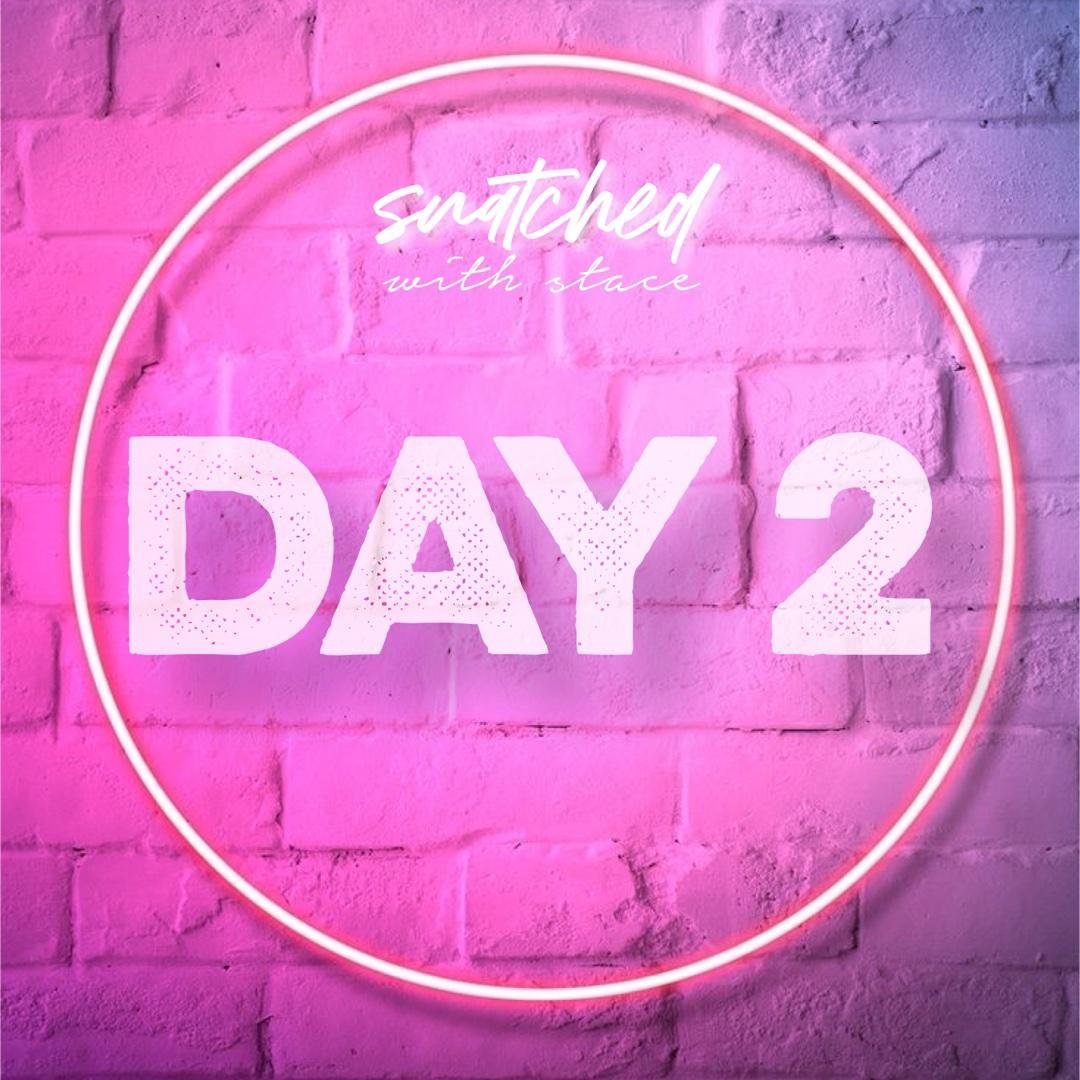 Day 2 💧 UPPER BODY