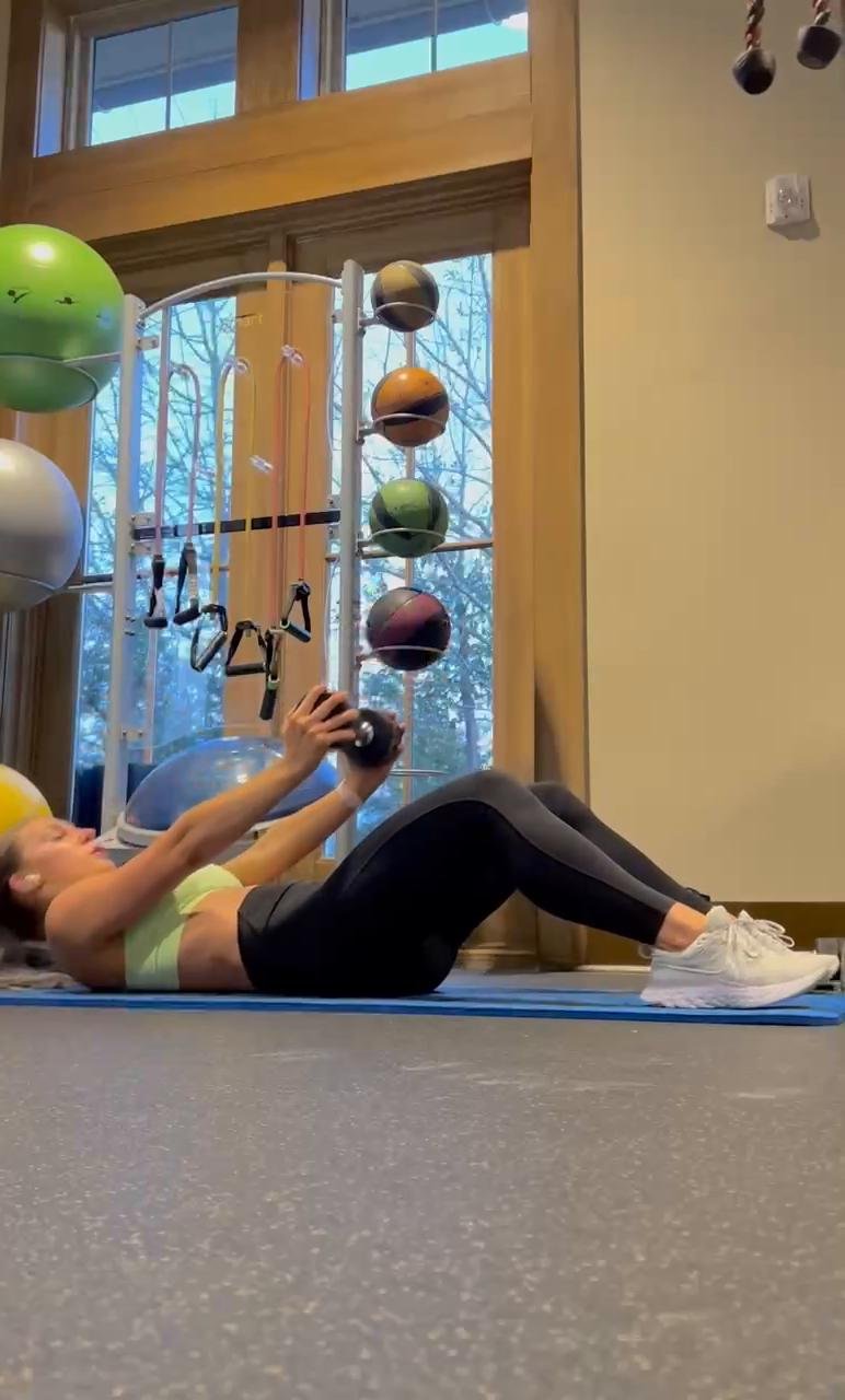 Upper Body (Delts focused) + Core (Gym)